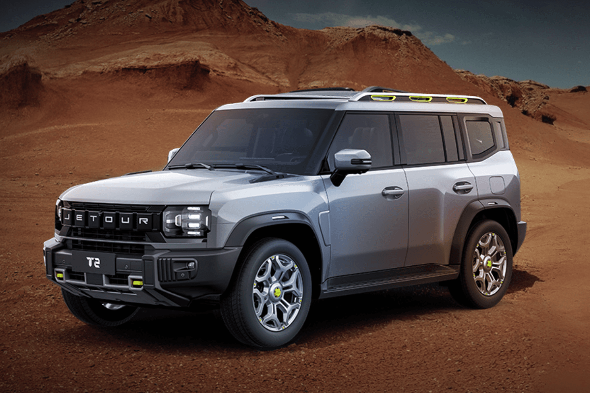 Eksterior tangguh dan mewah Jetour T2 Bekasi